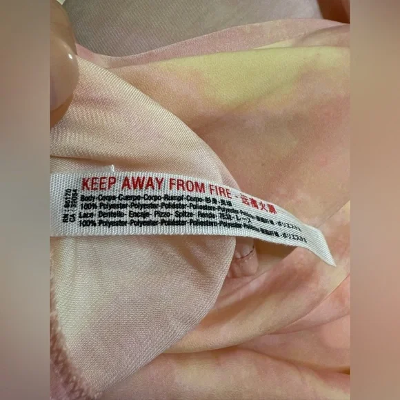 NEW Free People Chasing Shadow Tie Dye Slip Dress Midi Medium - Picture 7 of 10